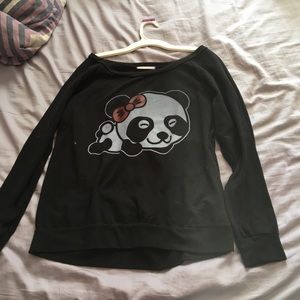 Women’s panda sweater